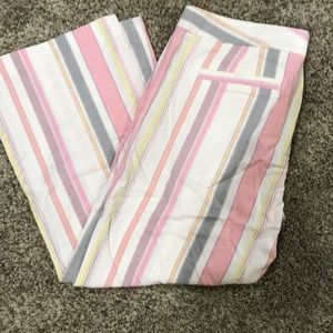 Express wide leg Capri pants